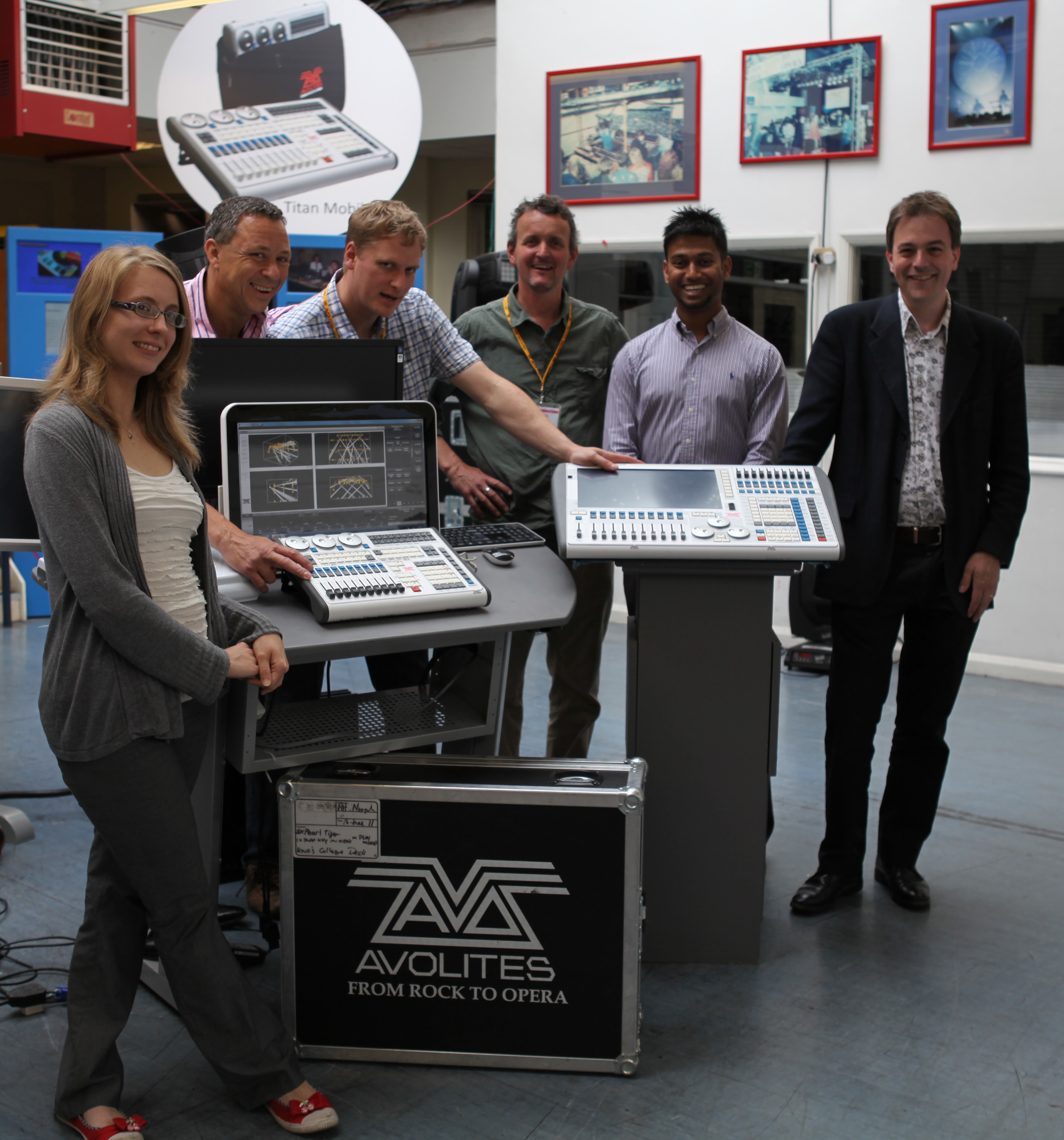 Avolites Support Technical Theatre Arts Course At BRIT School