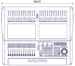 Sapphire Touch plan dimensions