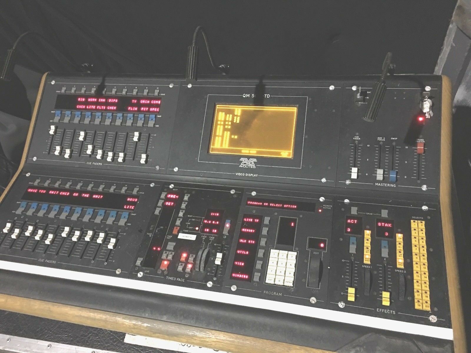 Avolites desk shop
